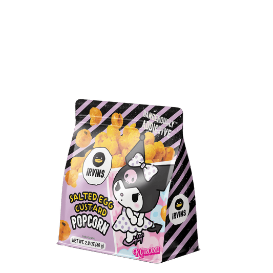 IRVINS | Kuromi Salted Egg Custard Popcorn (80g)