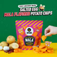 IRVINS Salted Egg Mala Flavoured Potato Chips (80g)