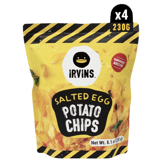 (Subscription Every 4 Weeks) IRVINS Most Popular (Salted Egg Potato Chips Bundle)
