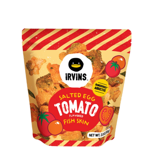 IRVINS Salted Egg Tomato Flavoured Fish Skin (80g)