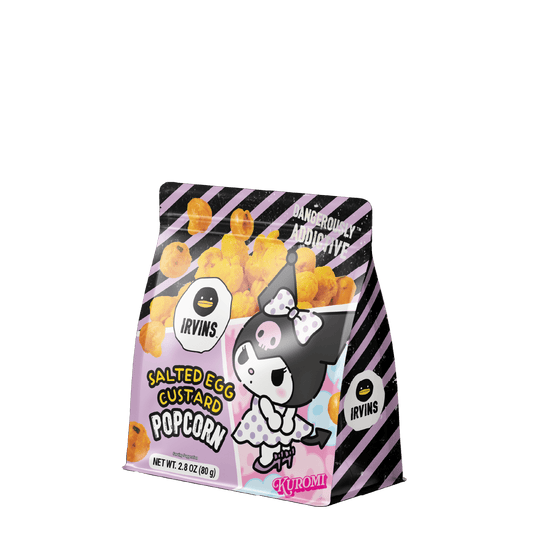 IRVINS | Kuromi Salted Egg Custard Popcorn (80g)