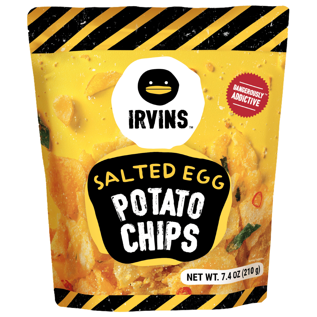 IRVINS Salted Egg Potato Chips (210g)