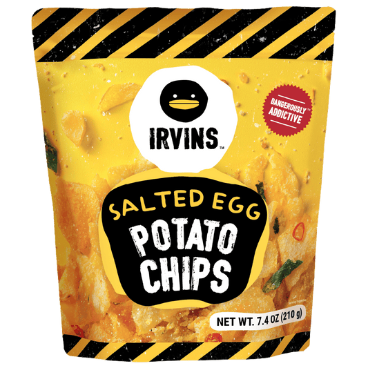 IRVINS Salted Egg Potato Chips (210g)