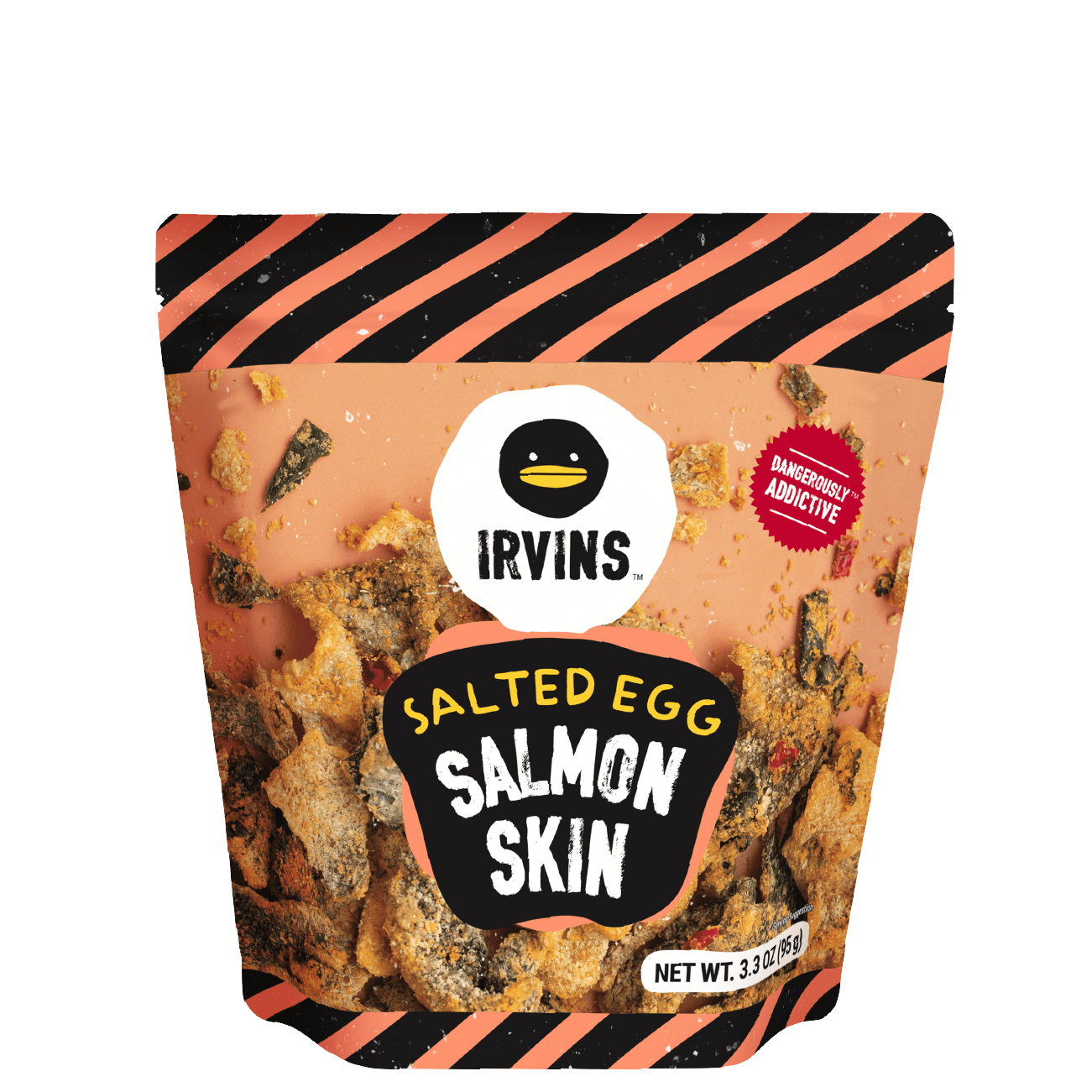 IRVINS Salted Egg Salmon Skin (95g)