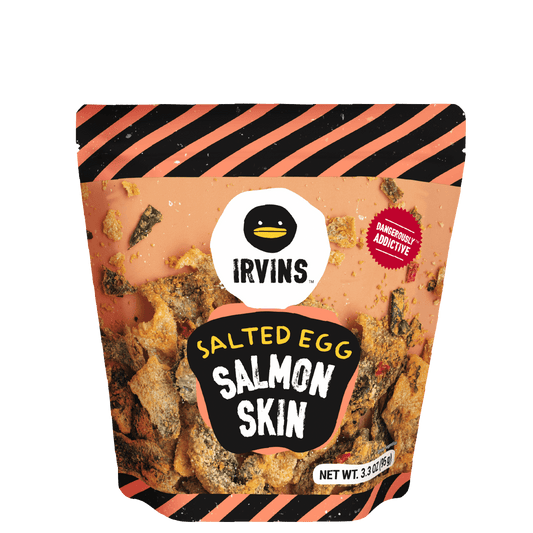 IRVINS Salted Egg Salmon Skin (95g)