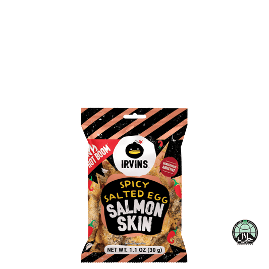 IRVINS Hot Boom Salted Egg Salmon Skin (30g)