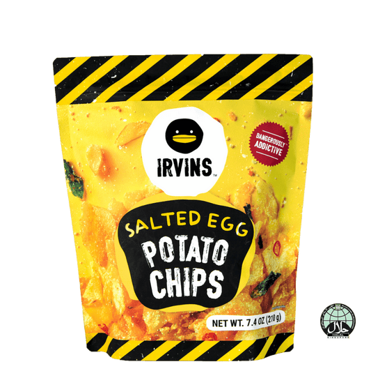 IRVINS Salted Egg Potato Chips (210g)