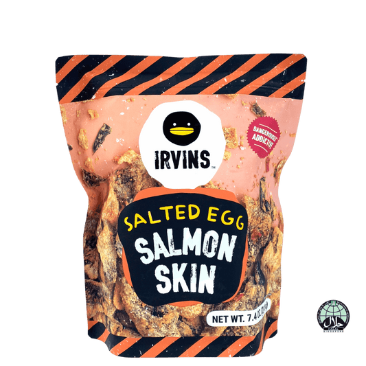 IRVINS Salted Egg Salmon Skin (210g)