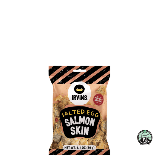 IRVINS Salted Egg Salmon Skin (30g)