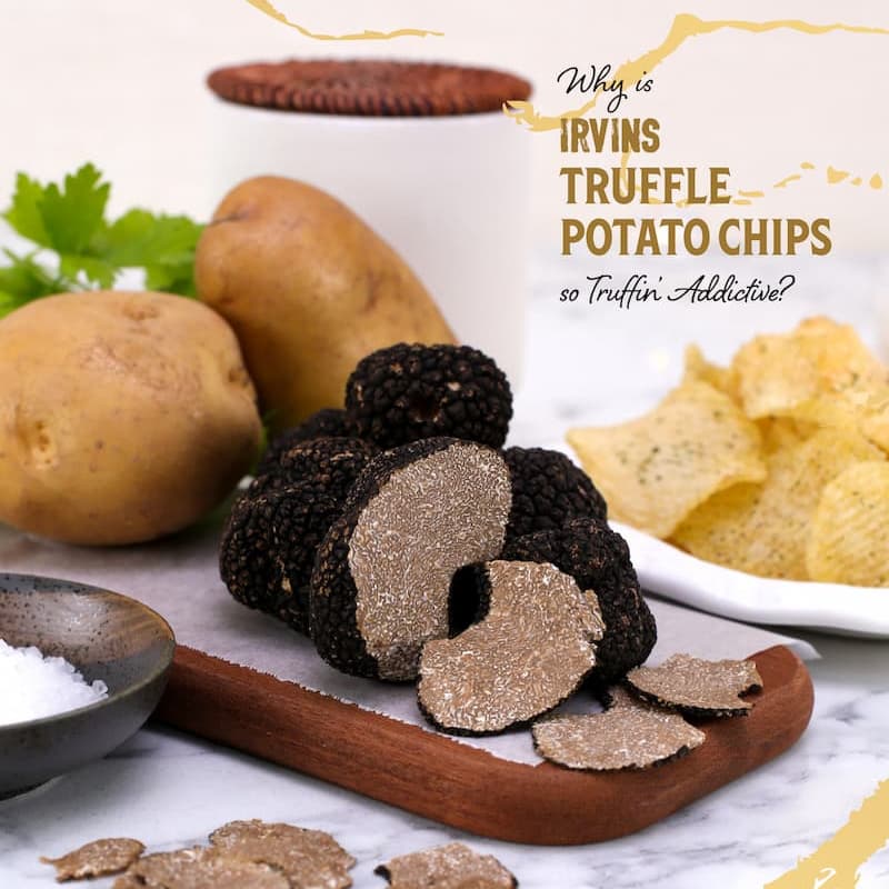 IRVINS Truffle Potato Chips (70g)